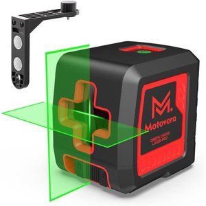 Self Leveling Laser Level,Motovera 100ftLaser Level Selfleveling Green CrossLine